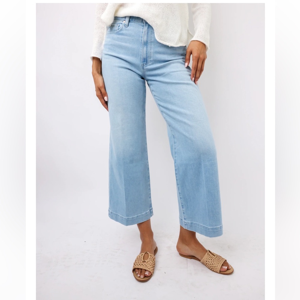Paige Anessa Spotlight Wide Leg Jeans